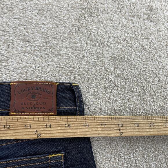 Lucky Brand Women Jeans Size 8 / 29 Sweet N Low Blue Dark Wash 32" Inseam 2-8 - Picture 6 of 9